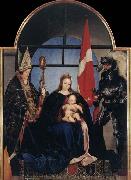 HOLBEIN, Hans the Younger The Solothurn Madonna China oil painting reproduction